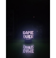 Gaming Dekorativna Lampa Game Over JQ-AL306
