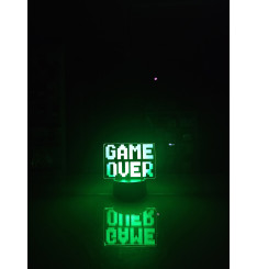 Gaming Dekorativna Lampa Game Over JQ-AL306