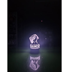 Gaming Dekorativna Lampa Gamer Forever JQ-AL088