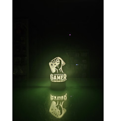 Gaming Dekorativna Lampa Gamer Forever JQ-AL088