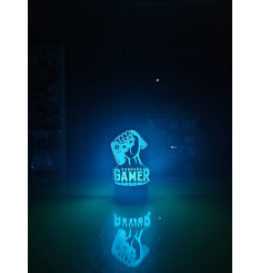 Gaming Dekorativna Lampa Gamer Forever JQ-AL088