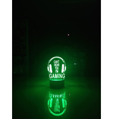 Gaming Dekorativna Lampa Slusalice JQ-AL928