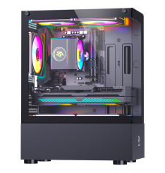 Gaming Kućište CS054 + 3 X LED FAN INCLUDED
