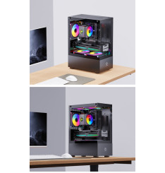 Gaming Kućište CS054 + 3 X LED FAN INCLUDED