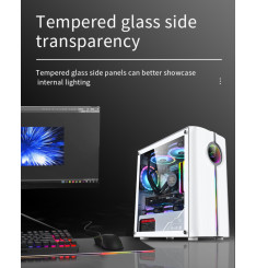 Gaming Kućište CS029 BLACK RGB FRONT PANEL