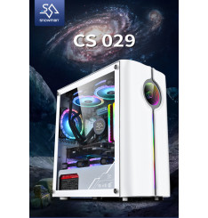 Gaming Kućište CS029 White RGB FRONT PANEL