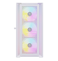 Gaming Kućište CS032 White + 3 X LED FAN INCLUDED