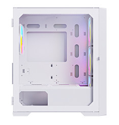 Gaming Kućište CS032 White + 3 X LED FAN INCLUDED