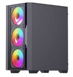 Gaming Kućište CS084 + 3 X LED FAN INCLUDED