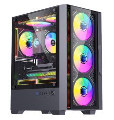 Gaming Kućište CS084 + 3 X LED FAN INCLUDED