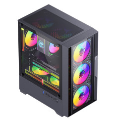 Gaming Kućište CS084 + 3 X LED FAN INCLUDED