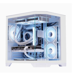 Gaming Kućište CS091 White + 3 X ARGB FAN INCLUDED