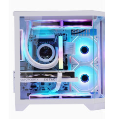 Gaming Kućište CS091 White + 3 X ARGB FAN INCLUDED