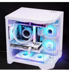 Gaming Kućište CS091 White + 3 X ARGB FAN INCLUDED