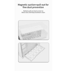 Gaming Kućište CS091 White + 3 X ARGB FAN INCLUDED