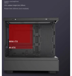 Gaming Kućište CS050 + 3 X ARGB FAN INCLUDED
