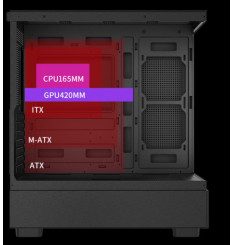 Gaming Kućište CS087 + 3 X ARGB FAN INCLUDED