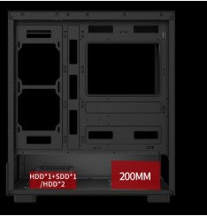 Gaming Kućište CS087 + 3 X ARGB FAN INCLUDED