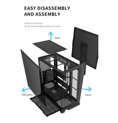 Gaming Kućište CS005 + 3 X ARGB FAN INCLUDED