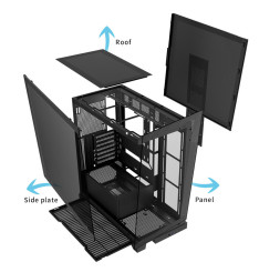 Gaming Kućište CS005 + 3 X ARGB FAN INCLUDED