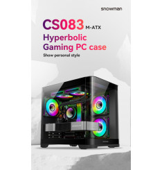 MAX0245 Gaming Kućište CS083 + 3 X ARGB FAN INCLUDED