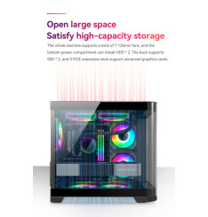 MAX0245 Gaming Kućište CS083 + 3 X ARGB FAN INCLUDED