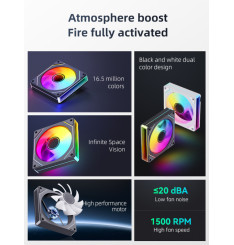 Gaming Kućište CS004 + 3 X ARGB FAN INCLUDED