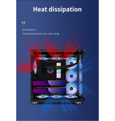 Gaming Kućište CS002 + 3X ARGB FAN INCLUDED