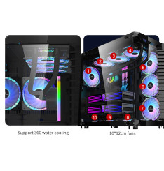 Gaming Kućište CS002 + 3X ARGB FAN INCLUDED
