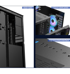 Gaming Kućište CS002 + 3X ARGB FAN INCLUDED