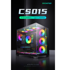 Gaming Kućište CS015 + 3 X ARGB FAN INCLUDED