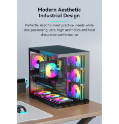 Gaming Kućište CS015 + 3 X ARGB FAN INCLUDED