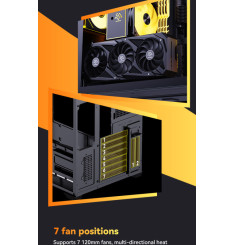 Gaming Kućište CS015 PRO + 3 X ARGB FAN INCLUDED