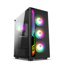 max0009 Gaming kućište MAX G330-19215 (4x RGB fan)