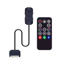 max0279  ARGB FAN HUB + REMOTE CONTROLLER