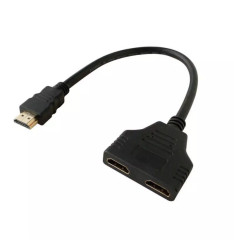 Kabal 1080p HDMI Male to Dual HDMI Female splitter