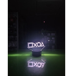 Gaming Dekorativna Lampa Playstation Button A JQ-AL301