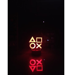 Gaming Dekorativna Lampa Playstation Button B JQ-AL302