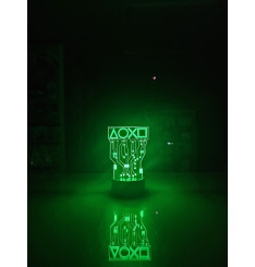 Gaming Dekorativna Lampa Playstation Button C JQ-AL303