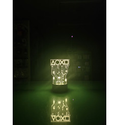 Gaming Dekorativna Lampa Playstation Button C JQ-AL303