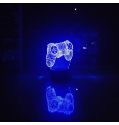 Gaming Dekorativna Lampa Playstation Gamepad A JQ-AL308