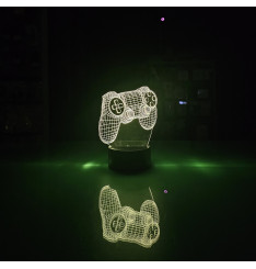 Gaming Dekorativna Lampa Playstation Gamepad A JQ-AL308