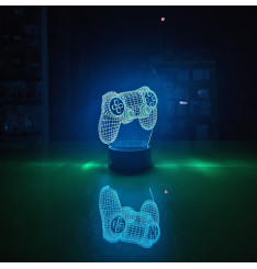 Gaming Dekorativna Lampa Playstation Gamepad A JQ-AL308