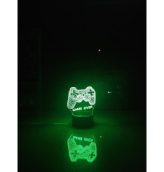 Gaming Dekorativna Lampa Playstation Gamepad C JQ-AL310