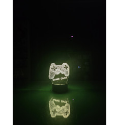 Gaming Dekorativna Lampa Playstation Gamepad C JQ-AL310